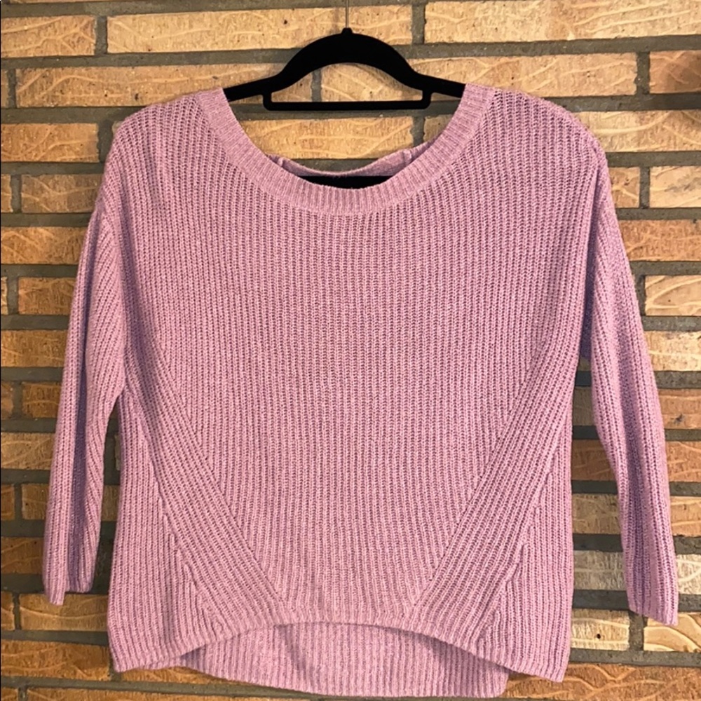 Express loose fit cropped sweater, Xs